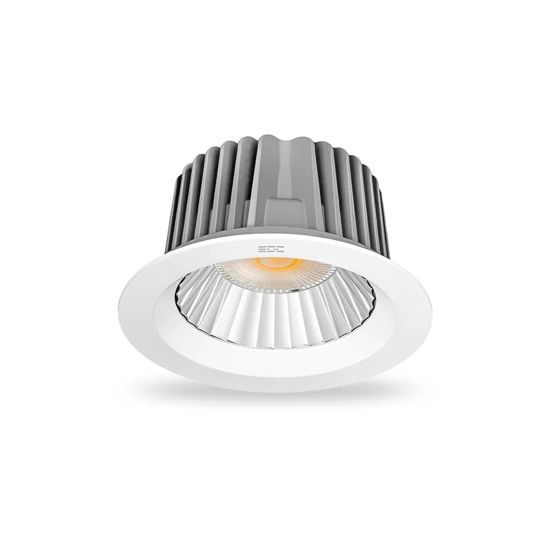 چراغ سقفی توکار ایشاین بدنه سفید گرد 70 وات EDC